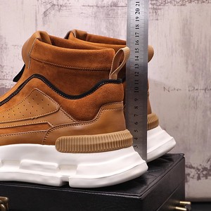Autumn and Winter Comfortable High-top Men's Casual Sports <b>Shoes</b> 2023New Trendy Versatile Men's <b>Shoes</b> Thick-soled Handsome <b>Shoes</b> - Product Image 4