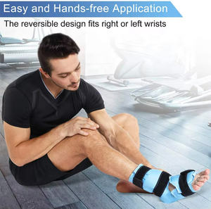 Compresas de Gel Reutilizables para Aliviar el Dolor de Pies, Tendinitis de Aquiles, Tobillos, Talones y Lesiones - Envoltura de Hielo para Tobillo, Control de la Hinchazón - Product Image 2