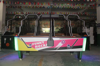 Table de hockey sur air de luxe à monnayeur pour salle d'arcade, machine de divertissement pour 2 joueurs, 220 V