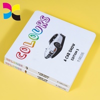 Livre d'activités éducatif pour enfants, impression personnalisée, livre cartonné réutilisable avec coins arrondis, livre d'apprentissage non toxique pour bébés