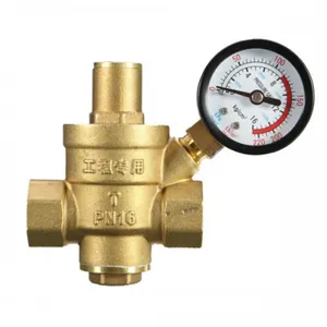 COVNA 3/4 inch Lead-Free Brass High Pressure Adjustable Tap Water Pressure Reducing Valve