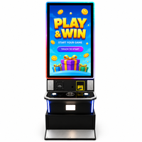Bornes d'arcade OEM 43 pouces à écran tactile avec accepteur de billets, boutons et distributeur de tickets