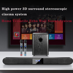 Caisson <span class=keywords><strong>de</strong></span> basses sans fil Bluetooth Assistant vocal Home <span class=keywords><strong>TV</strong></span> Système <span class=keywords><strong>de</strong></span> sonorisation <span class=keywords><strong>mural</strong></span> <span class=keywords><strong>Barre</strong></span> <span class=keywords><strong>de</strong></span> <span class=keywords><strong>son</strong></span> avec microphone - Product Image 5