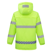 USB Batterie Chauffante Manteau D'hiver Veste pour Femmes Hommes Imperméable Haute Visibilité Toile Stand Collar Casual pour Travail Construction 6XL