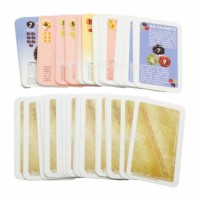 Cartes de versets bibliques imprimées sur mesure, cartes flash religieuses chrétiennes, cartes de jeu éducatives pour l'étude biblique, vente en gros