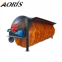 Brosse à neige hydraulique pour mini-pelle de 1 à 3 tonnes, accessoire d'excavatrice