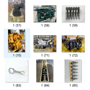 Conjunto de Motor Diésel Completo para Excavadora y Bulldozer C3 3B C3 6 C4 4 C4 5B C0 5 C0 7 C1 1 C1 5, Piezas de Maquinaria de Construcción - Product Image 2