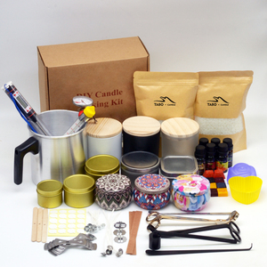 Cire d'abeille naturelle cire de soja parfum bougie moule luxe bricolage bougie parfumée faisant <span class=keywords><strong>des</strong></span> accessoires <span class=keywords><strong>Kit</strong></span> fournitures outils ensemble - Product Image 2