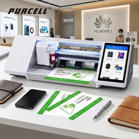 Máquina Profesional para Hacer Protectores de Pantalla para Teléfonos Móviles, Cortadora de Película Dura H390 Plus 5H-9H, Plotter de Corte de Alta Precisión