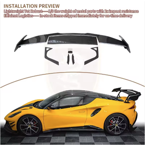 Alerón Trasero de Fibra de Carbono Seca Estilo Mono para Lotus Emira, Alerón Trasero Alto, Piezas de Modificación de Automóviles - Product Image 4