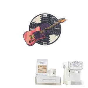 Horloge murale silencieuse à bascule, style rétro américain moderne, simple et décorative, pour chambre à coucher et salon, design créatif et rétro, tendance sur internet - Product Image 4