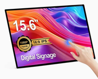 Monitor Layar Sentuh Murah 10.1/15.6 Inci 16:9 dengan Android untuk POS untuk Hotel & Penggunaan Komersial