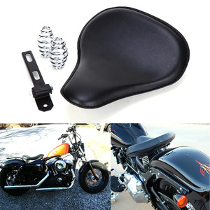 Asiento Individual Universal Estilo Vintage para Motocicleta Bobber Chopper, Piezas de Cojín para <span class=keywords><strong>Harley</strong></span> <span class=keywords><strong>Davidson</strong></span> Iron 883 Sportster Softail - Product Image 2