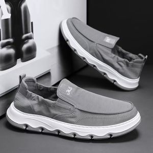 Chaussures en toile Ice Silk pour hommes - Nouveau best-seller - Sneaker monopièce pour le fitness et les loisirs, chaussures en tissu confortables - Product Image 5
