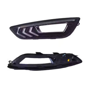 ไฟเดย์ไลท์ LED สำหรับ Ford Focus 2014 กันชนหน้า 12V แบบปรับแต่งได้ รุ่นใหม่ ติดตั้งได้กับรถยนต์ทั่วไป - Product Image 2