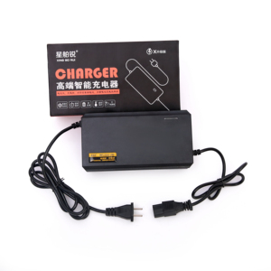 <span class=keywords><strong>Cargador</strong></span> de Batería Eléctrico Portátil de Alta Eficiencia de 120W para Bicicleta Eléctrica con Protección OTP/SCP, Adaptador de Carga Rápida de 48V <span class=keywords><strong>12AH</strong></span> - Product Image 5