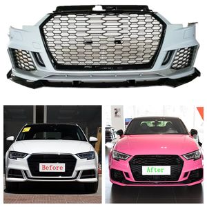 Kit di ricambio paraurti anteriore Rs3 per <span class=keywords><strong>Audi</strong></span> <span class=keywords><strong>A3</strong></span> 2015 <span class=keywords><strong>2016</strong></span> 2017 2018 - Product Image 1