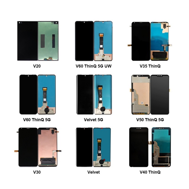 Quality Goods Replacement Pantalla Display Touch Screen Mobile Phone Lcd for LG V10 V20 V30 V35 V40 V50 V50S V60 ThinQ Velvet 5G