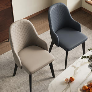 2025 Nouvelle Arrivée Table et Chaises de Salle à Manger en Cuir PU Design de Mode pour Hôtel Restaurant Utilisation - Product Image 2