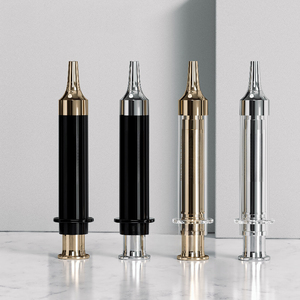 10ml <span class=keywords><strong>15ml</strong></span> fabrika fiyat kozmetik şırınga şekilli havasız pompa losyon şişe kozmetik ambalaj kapları - Product Image 2