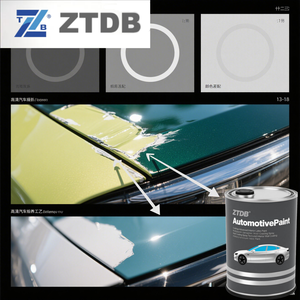 Rivestimenti per carrozzeria di alta qualità cartellone pubblicitario vernice 1K Autobase colori verde auto auto vernice Refinish per auto - Product Image 3