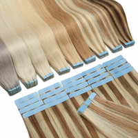 Extensions de Cheveux Naturels Remy 100%, 30 Pouces, Trame Épaisse, 100g/40 Pièces, Colle