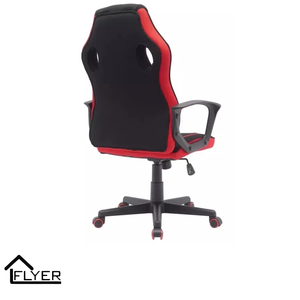Silla de juego ergonómica para cuero azul gris grande y alto con función plegable, reposabrazos de conexión, silla de ordenador - Product Image 4