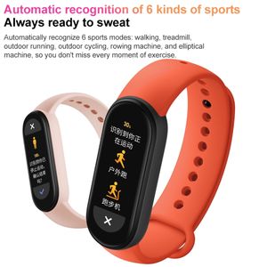 D'origine <span class=keywords><strong>Xiaomi</strong></span> <span class=keywords><strong>Mi</strong></span> Band 6 Bracelet Intelligent De Traqueur de Forme Physique avec 1.56 pouces Plein Écran Fréquence Cardiaque L'oxygénation Du Sang - Product Image 6