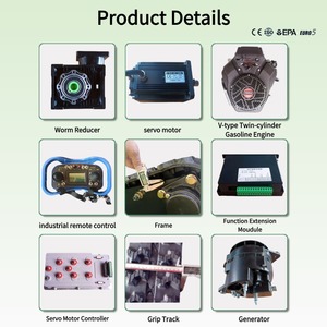 Cortacésped Vigorun MTSK1000 Rc de Alta Eficiencia, Corte de 1000 mm, Sistema de Alta Potencia de 48 V, Cortacésped para Jardín - Product Image 3