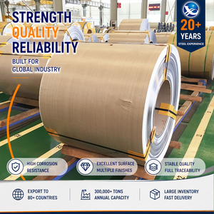 คอยล์สแตนเลสสำหรับวัสดุก่อสร้าง301ตัดได้รับการรับรอง ISO ป้องกันรอยนิ้วมือขนาด1 5มม. - Product Image 1