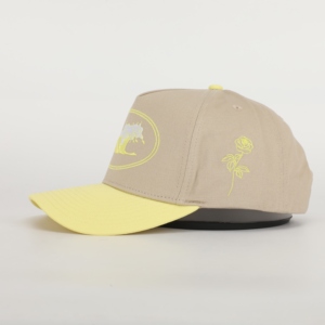 Sombrero de béisbol de 5 paneles bordado a mano deportivo de moda con ala curva para exteriores con estilo de imagen formal - Product Image 3