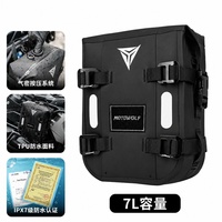 Sac de protection latéral étanche et hermétique pour moto 7L, anti-collision