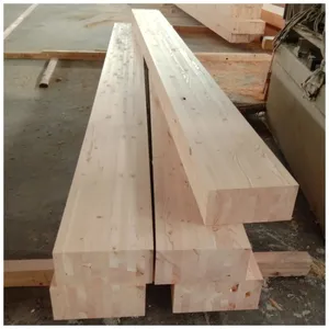 Wholesale Lvl Building Timber Beams Real Wood Glulam Ceiling Beam For Decoration