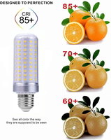 Meilleur Prix Ampoules LED Fabricant 25W 40W E14 E12 B22 E26 E27 3000K 4000K 6000K Ampoule de maïs blanc froid pour entrepôt