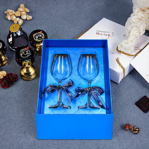 Wholesale Red Wine Glass Gift Set - Custom Logo Available, Bulk Order for Retail & Corporate Gifts