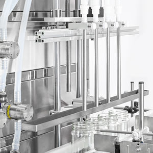 Línea de Llenado y Tapado con Bomba Magnética Certificada por CE y FDA, con Alimentador Vibratorio, Sistema Automático de Embotellado de Salsa de Soya, Aceite y Perfume - Product Image 4