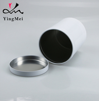 Boîte en aluminium pour aliments 750 ml, grande capacité, profonde, avec couvercle coulissant, récipient de stockage pour chocolat, bonbons, gâteaux