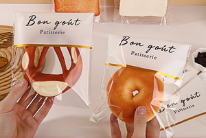 Bread Candy Biscuit Snacks <b>Packaging</b> <b>Bag</b> Plastic Self Sealing Plastic Gummy Biscuit <b>Packaging</b> <b>Bag</b> - Product Image 2