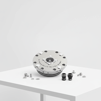 Système de point zéro automatique de type à bride pour le changement de fixation CNC, étau de machine, solutions d'équipement automatisé