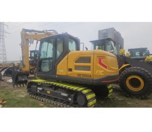 Excavatrice sur chenilles hydraulique de 13,5 tonnes XE135GA avec godet de 0,61 m³ pour les chantiers de construction portuaire en Algérie et en <span class=keywords><strong>Afrique</strong></span> - Product Image 2