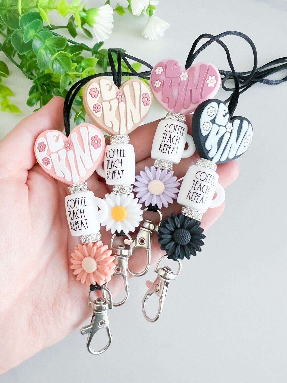 Wholesale Phone Ring Liquid Soft Silicone Lanyards for Camera USB Thumb Drives Charms Keychain Badges Image 2