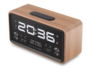 Prêt à expédier W20B DAB/DAB + FM <span class=keywords><strong>Radio</strong></span>-réveil numérique avec grand écran/BT, <span class=keywords><strong>beau</strong></span> design pour chambre cuisine bureau - Product Image 1