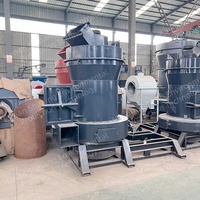 Broyeur de poudre ultrafine de scories de calcaire Shihang, machine de broyage de minerai, broyeur vertical de calcite céramique à moteur DC Raymond 1,8-2,5 t/h