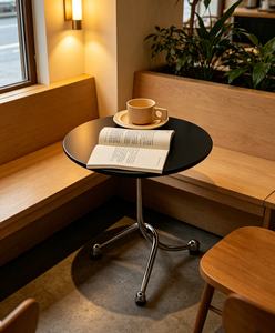 <span class=keywords><strong>Table</strong></span> <span class=keywords><strong>basse</strong></span> sur <span class=keywords><strong>pied</strong></span> portable moderne faite à la main, petite <span class=keywords><strong>table</strong></span> d'appoint décorative en bois pour salon – Offre spéciale - Product Image 5