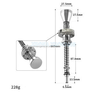 อุปกรณ์เสริมสำหรับเครื่องเกมอาร์เคดแบบหยอดเหรียญชิ้นส่วนกระดานพินบอลโลหะสำหรับเกมที่ดันเหรียญเครื่องพินบอล - Product Image 2