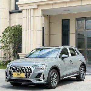 Audi Q3 <span class=keywords><strong>d</strong></span>'occasion grise 2024 de luxe compacte haut de gamme, SUV turbo, 129 km, faible kilométrage, automatique, conduite à gauche, vente <span class=keywords><strong>en</strong></span> gros, véhicule <span class=keywords><strong>d</strong></span>'occasion - Product Image 1