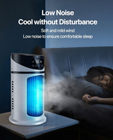 Nouveau mini ventilateur climatiseur portable USB pour la maison, ventilateur de bureau, humidificateur mobile, ventilateur à pulvérisation d'eau, petit ventilateur