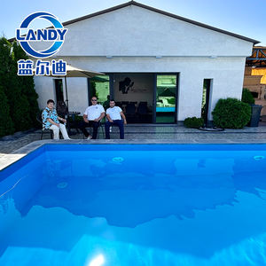 LANDY 1.8x25m 1.5mm Épaisseur PVC Revêtement de <span class=keywords><strong>piscine</strong></span> <span class=keywords><strong>hors</strong></span> <span class=keywords><strong>sol</strong></span> avec <span class=keywords><strong>protection</strong></span> UV Imperméable et antidérapant pour piscines - Product Image 4