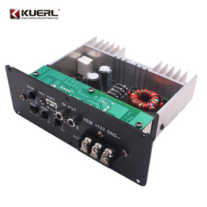 Amplificateur de voiture KUERL 12V 24V 80W RMS 4 Ohm 20Hz-20kHz avec carte audio intégrée pour système stéréo de voiture - Product Image 4