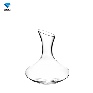 <span class=keywords><strong>Carafe</strong></span> à <span class=keywords><strong>vin</strong></span> en cristal sans plomb 1000 ml (33,82 oz) – <span class=keywords><strong>Carafe</strong></span> unique transparente à bouche ronde pour service de <span class=keywords><strong>vin</strong></span> en restaurant et bar - Product Image 1